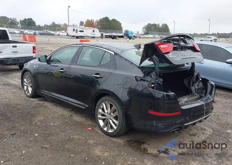 2014 Kia Optima Sxl Turbo из США, поврежденный, VIN 5XXGR4A6XEG285861